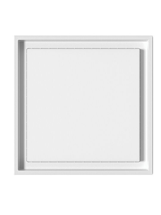 VK Lighting LED Panel 24W με Θερμό Λευκό Φως 3000K