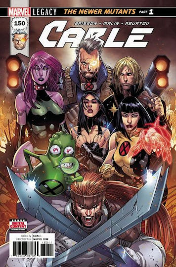 Comic Issue Cable 2017 #150 Newer Mutants Part 1 Leg
