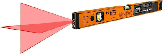 Neo Tools 71-200 Wasserwaage Aluminium Elektronisch 60cm