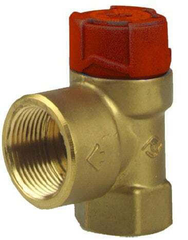 Afriso Two-Way Pressure Relief Valve ¾" for boiler
