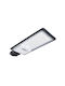 Eco Light Außenstehlampe LED Straße 150W mit Kaltweißem Licht IP65 Schwarz