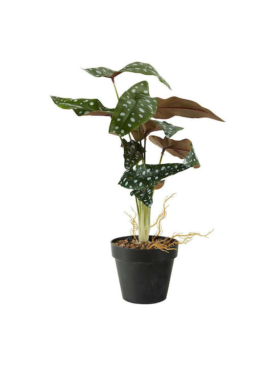 Bahne Artificial Plant In A Pot Dotted Begonia 4976783