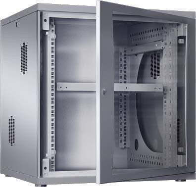 Rittal Wandmontiert Rack-Schrank 15U Schwarz 7507.03