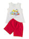 Baby Train Kids Pyjamas white