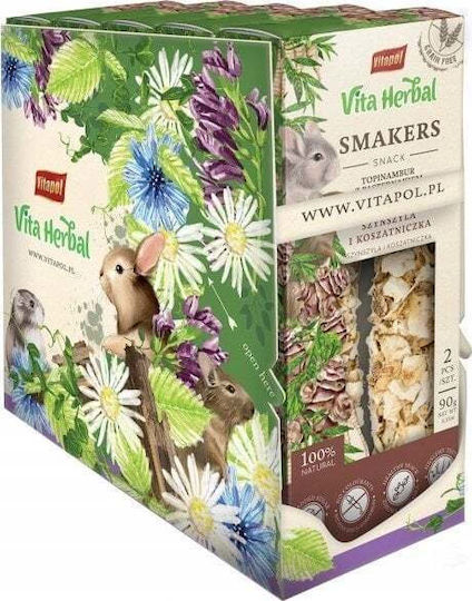 Vitapol Vita Herbal Smakers Treat with Parsnip for Chinchilla and Degu 90gr