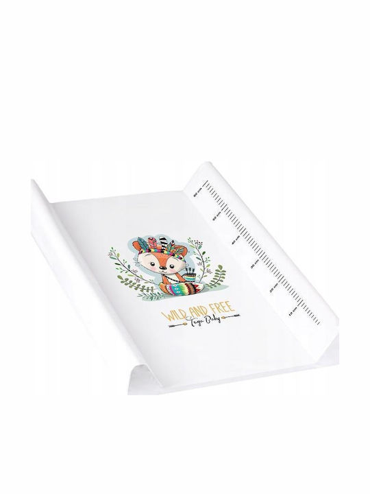 Tega Baby Soft Changing Pad made of Fabric White 50x70cm
