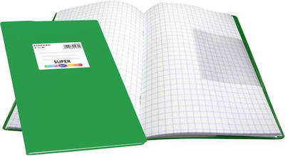 Skag Notebook Maths (Square Box) B5 50 Sheets Super Green 1pcs