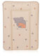 Lorelli Soft Changing Pad made of Fabric Beige 50x70cm