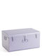 La Redoute Interieurs Masa Dekorative Truhe Metallisch Gray 57x37.5x24.5cm