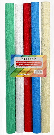 Starpak Carton Metalic 5 Foi 25x50cm.
