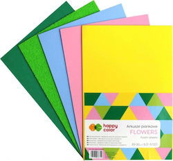 Happy Color Karton Metallisch A4 5 Blätter