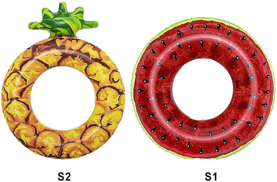Bestway Inflatable Float Watermelon Red 116x116cm