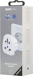 Musthavz Socket Adapter from Universal to Greece