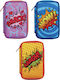 Carioca 3 Zip Comics Pencil Case Various Colours