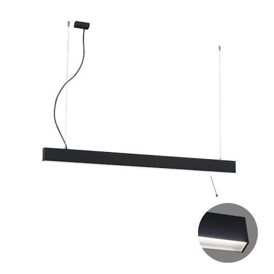 Viokef LED Γραμμικό Φωτιστικό Οροφής 37W Θερμό Λευκό 142εκ.