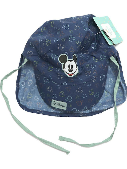 Disney Mickey Mouse Βρεφικό Καπέλο Υφασμάτινο Αγόρια Dis Mfb 51 39 C160/c161 Navy Σκούρο Μπλε