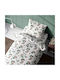 Dimcol Sheet Set Single Cotton Lion Green 160x240cm 2pcs