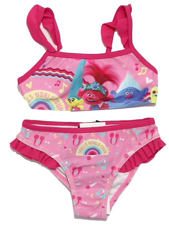 Dreamworks Kinder Badebekleidung Bikini Pink