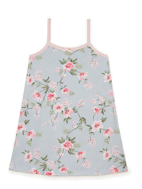 Minerva Kids' Nightgown Summer Pink and yellow Prints