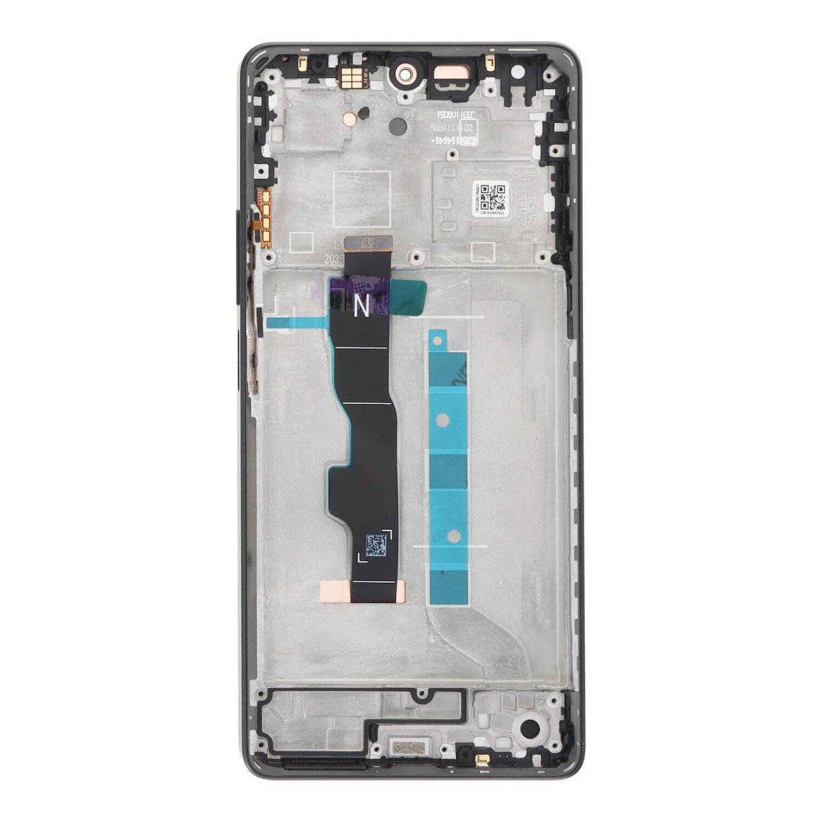 ΟθόνημεΜηχανισμόΑφήςκαιΠλαίσιογιαXiaomiRedmiNote135G(Μαύρο)