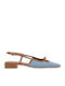 Γυναικείες Μπαλαρίνες Slingback σε Μπλε Χρώμα