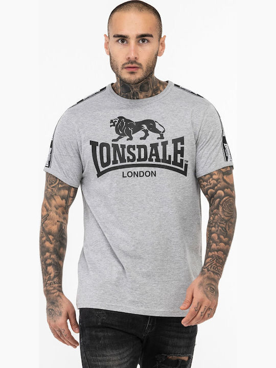 Lonsdale Tricou Grey/black