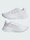 Adidas Questar Damen Sportschuhe Laufen Cloud White / Matte Silver / Almost Pink