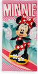 Schnelltrocknendes Disney Home Minnie Strandtuch 36 70x140 Türkis 100% Mikrofaser