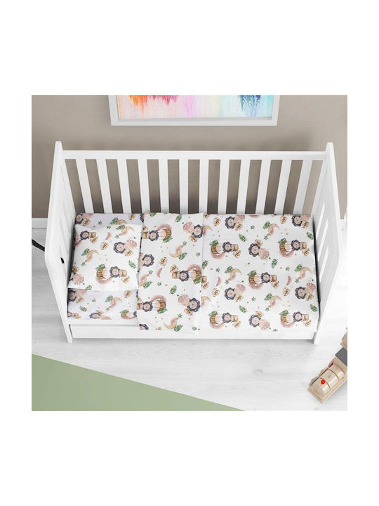 Dimcol Bebe Lion Бебешки Чаршаф За Количка Паму...
