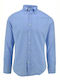 Portofiori Timo-849 Sky Men's Shirt Linen Sky Blue