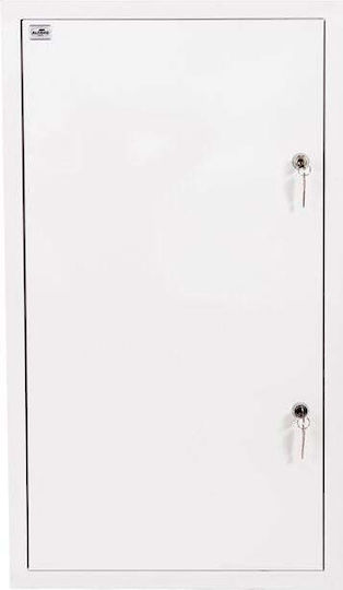 Alfako Wall mounted 20-Elements Fuse Box with 4 Rows