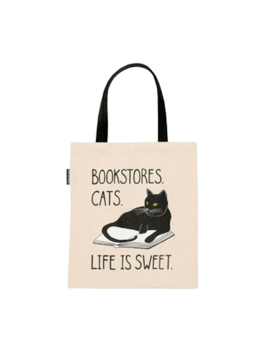 Geantă de cumpărături cu pisici de la librărie