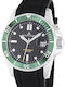 Jacques Lemans Hybromatic Men's Watch 41mm Battery with Black Rubber Strap