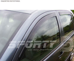 Szatuna Set Deflectoare Vânt Față și Spate Pentru Ford Ranger Mazda BT-50 4 Bucăți F2304+2307