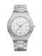 Bering Time Classic Sport Ανδρικό Ρολόι 40mm Μπαταρίας με Ασημί Μεταλλικό Μπρασελέ