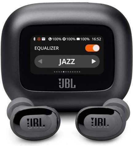 JBL Live Buds 3 Bluetooth Handsfree Earphones with Sweat Resistance and Charging Case Black