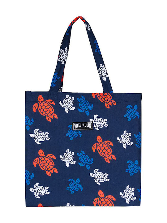 Vilebrequin Fabric Beach Bag Blue