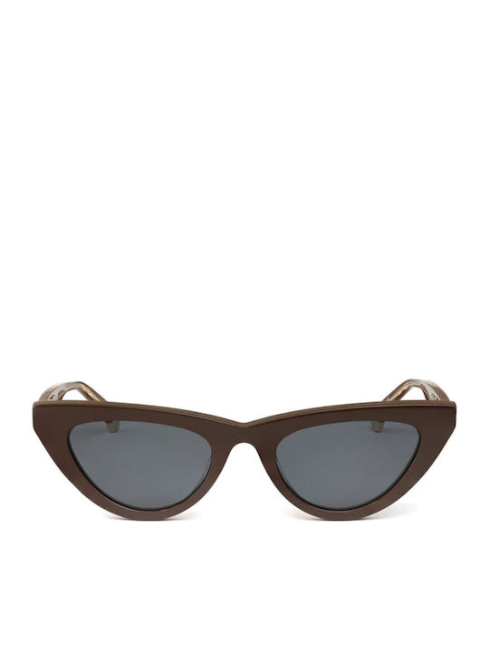 Oscar & Frank Fujin Women's Sunglasses with Plastic Frame Chocolate