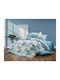 Dimcol Sheet Sets Queen 220x240cm. Coralia 467 Petrol 4pcs