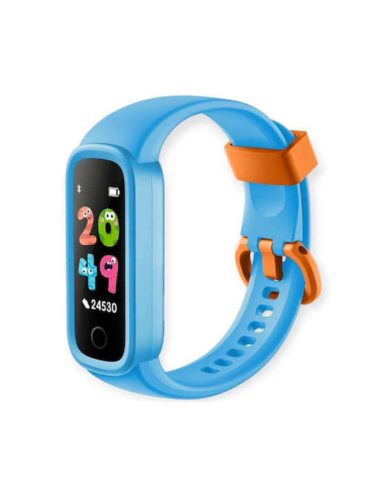 Smarty2.0 Kinder Smartwatch mit Silikonarmband Hellblau