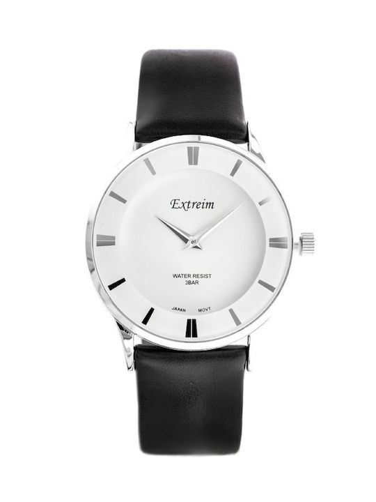 Extreim Uhr Batterie mit Lederarmband