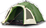 vidaXL Σκηνή Camping Igloo Πράσινη 3 Εποχών για 3 Άτομα 220x210x150εκ.