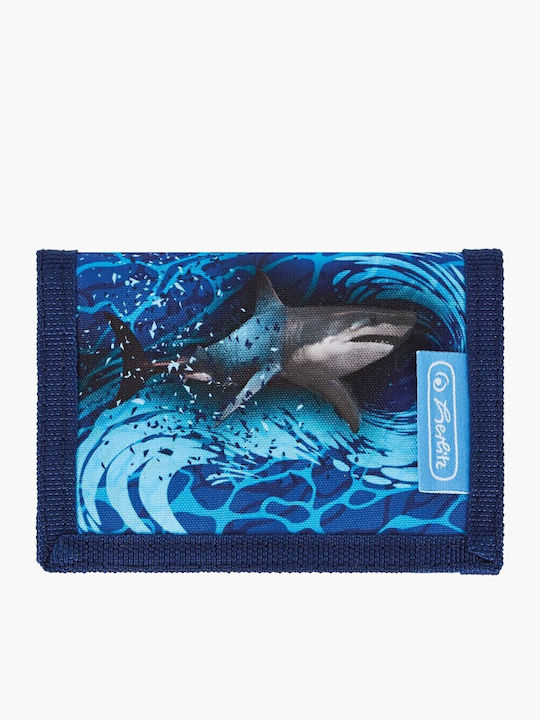Herlitz Kids Wallet with Velcro Shark