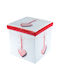 Hocker Für die Küche Mit Stauraum Leder Multicolor 38x38x37.5cm