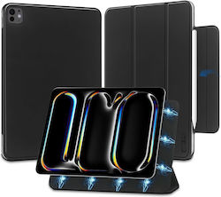 Tech-Protect Smartcase Flip Cover Silicon Negru iPad Pro 11 5 / 2024