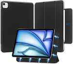 Tech-Protect Smartcase Flip Cover Silicon Negru (iPad Air 2024 13" - iPad Air 2024 13")
