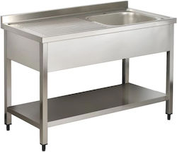 Ventus Chiuvetă comercială deschisă 127095R 120x70x95cm