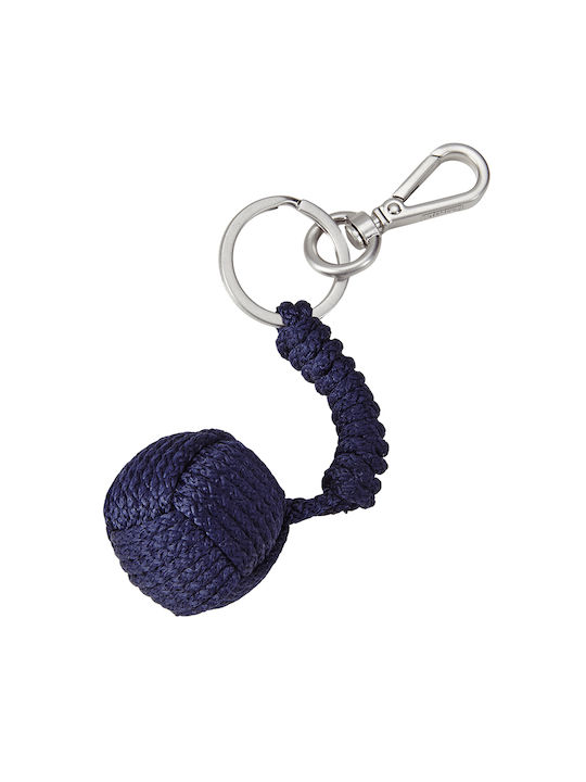 Vilebrequin Key Holder Fabric Blue