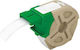 Leitz Label Maker Tape 22m x 19mm in White Color 1pcs