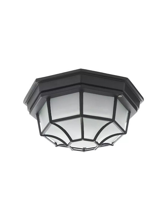 Corp de iluminat de Exterior cu LED Integrat în Culoare Negru 275sbk-elbulgaria